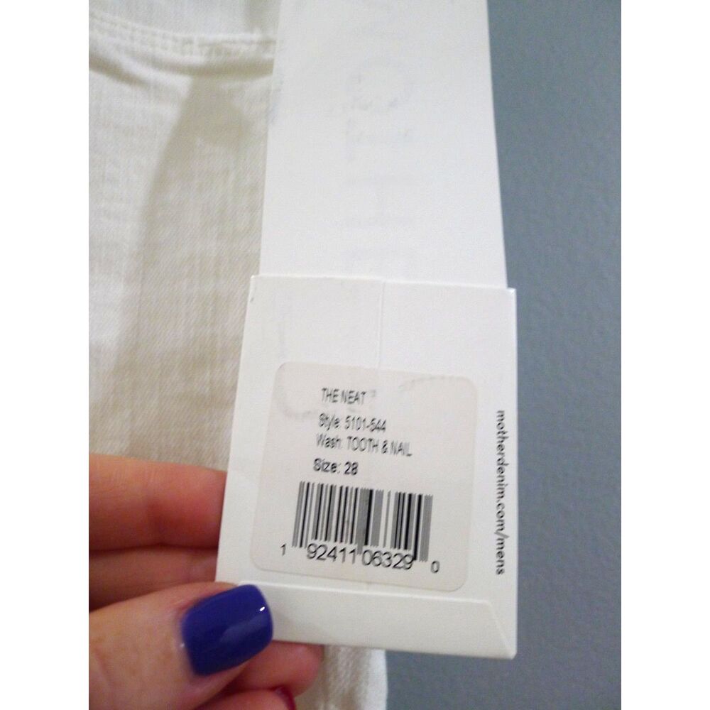 Mother MR Men's The Neat Jean In Tooth & Nail - 29 - Picture 6 of 12